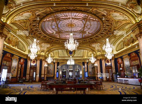 Interior of Casino de Monte-Carlo, Monaco Stock Photo - Alamy