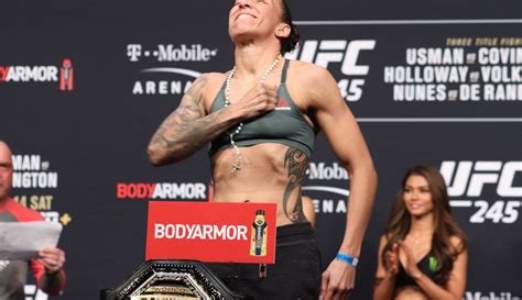 germaine-de-randamie-ufc-245-ceremonial-weigh-ins | MMA Junkie