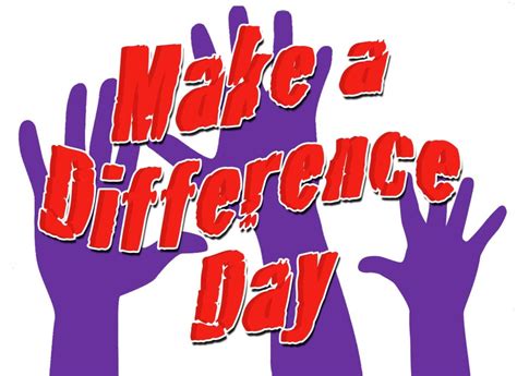 make a difference day clipart 10 free Cliparts | Download images on Clipground 2024