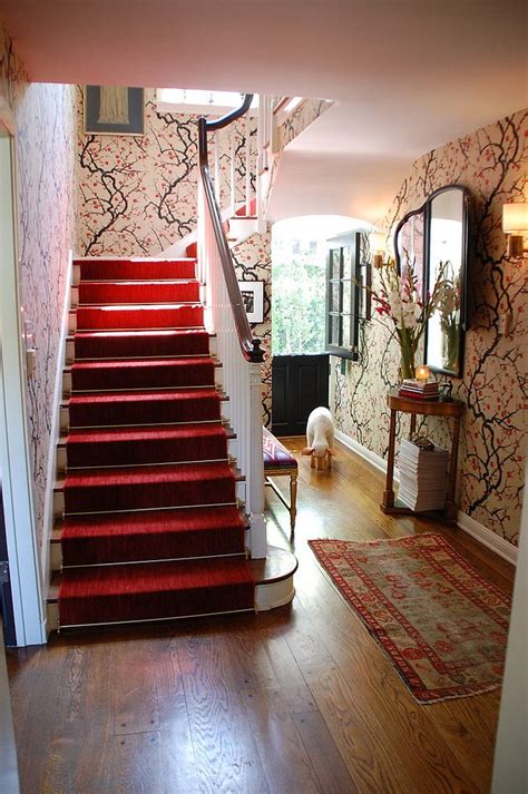 16 Fabulous Ideas That Bring Wallpaper to the Stairway