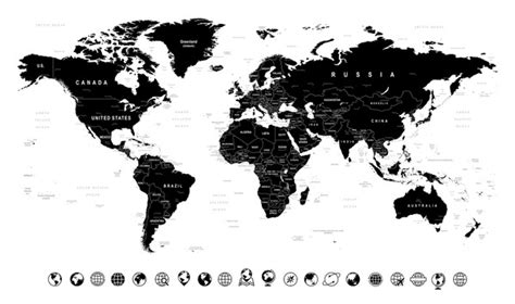 3,626 Black White Globe Map Labeled Royalty-Free Images, Stock Photos ...