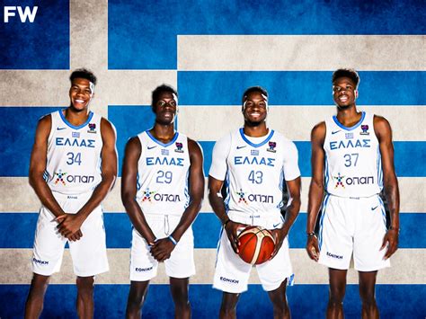 Four Antetokounmpo Brothers Are On The 2022 Greek National Team: "Antetokounmpo With The Steal ...