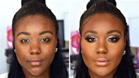 Full Coverage Makeup Tutorial For Dark Skin | Dismakeup