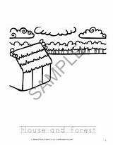 Plimoth Plantation Coloring Pages Sketch Page sketch template