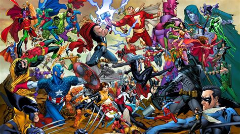 10 Latest Marvel Vs Dc Wallpaper Hd FULL HD 1920×1080 For PC Desktop 2024