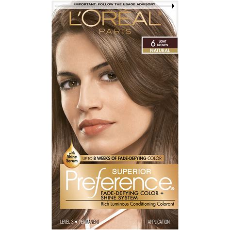 L'Oreal Paris Superior Preference Fade-Defying Color + Shine System - 6 ...