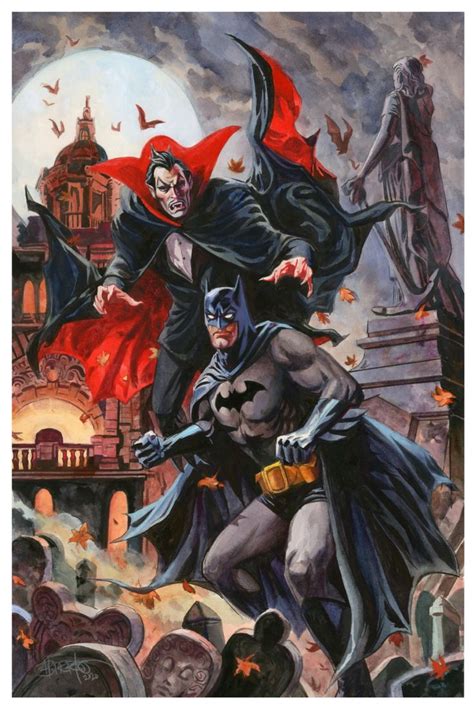 Batman vs. Dracula (2020) Comic Art