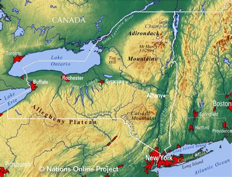 Map Of New York And Surrounding States – Map Vector