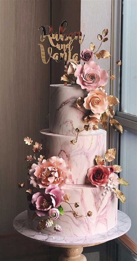 79 wedding cakes that are really pretty! | Pretty wedding cakes, Wedding cake decorations ...