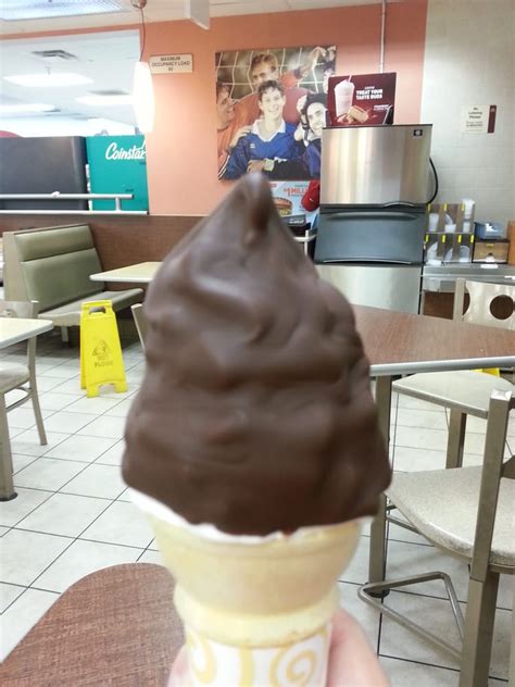 chocolate dipped ice cream cone mcdonalds