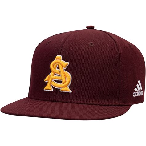 Men's adidas Maroon Arizona State Sun Devils Baseball Flex Hat