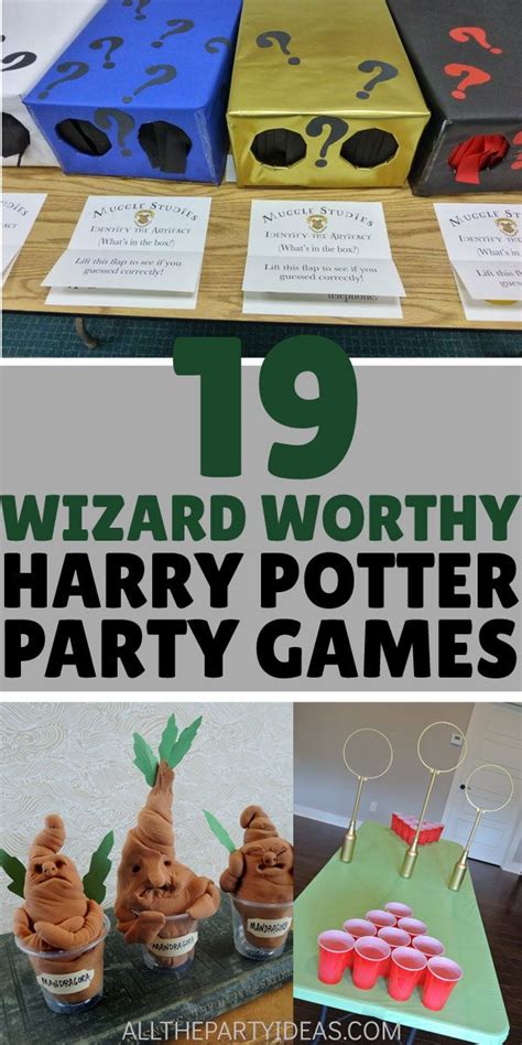 Harry Potter Party Games Harry Potter Party Games Harry Potter Party ...