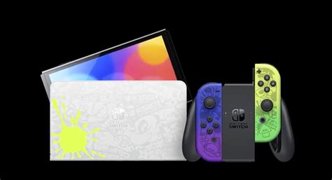 Nintendo Announces New Nintendo Switch OLED Splatoon 3 Edition ...