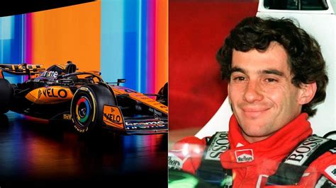 McLaren rend hommage à l'héritage d'Ayrton Senna sur sa voiture F1 2023 ...