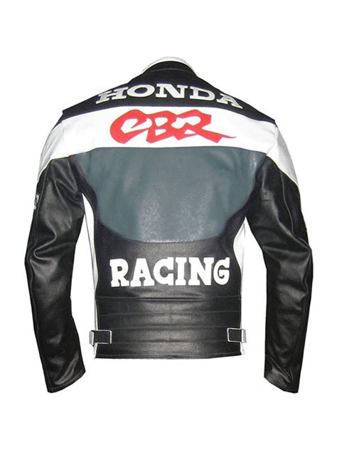 Honda CBR Racing Moto Racer Leather Jacket