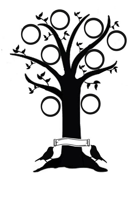 Simple Family Tree Template - ClipArt Best