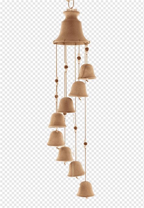 Brown chimes, Wind chime Ceramic Bell Clay, Simple ceramic wind chimes ...