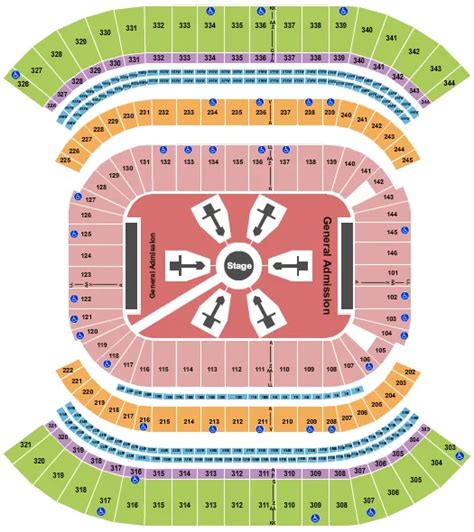 Nissan Stadium Seating Chart With Rows | Cabinets Matttroy