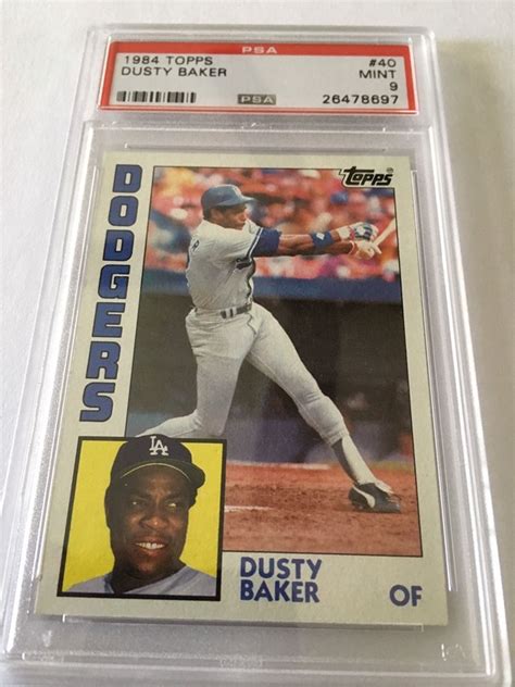 Auction Prices Realized Baseball Cards 1984 Topps Dusty Baker