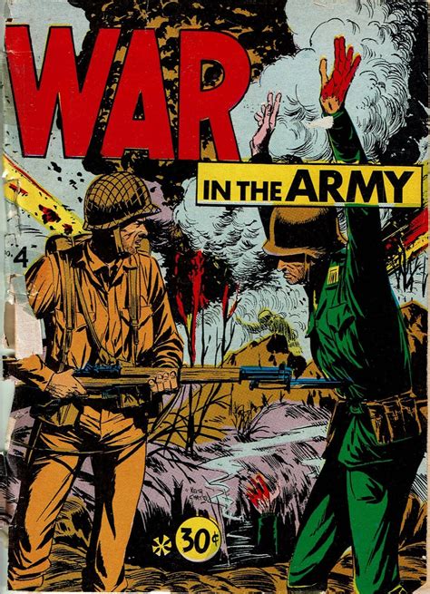 notes from the junkyard: War in the Army #4: Atlas/Marvel war comics