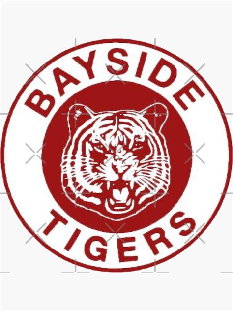 "Bayside high school tigers logo saved by the bell" Sticker for Sale by ...