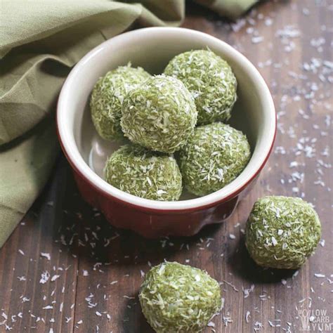 Keto Protein Balls - Low Carb Yum