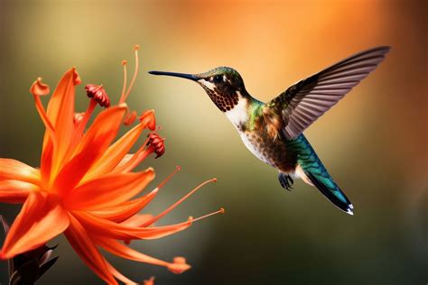 Humming bird flower hummingbird hovering. | Free Photo - rawpixel