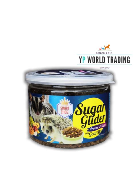 SMART CHOIZ SUGAR GLIDER FRUIT PELLETS WITH GOAT MILK 120gm – YP World ...