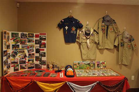 Scouting memorabilia table | Eagle scout, Scout, Memorabilia