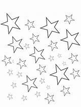 Coloring Picture Of A Star sketch template