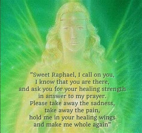 Pin by Theuns Swanepoel Needham on angels magic | Archangel raphael ...