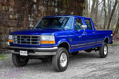 One-Owner 1997 Ford F-350 4x4 Diesel 5-Speed for sale on BaT Auctions ...