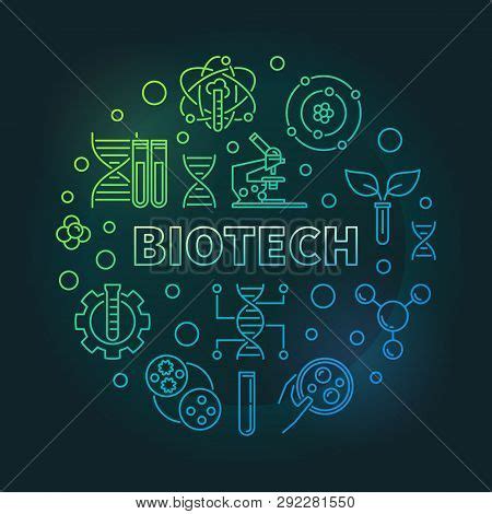 Vector Biotech Vector & Photo (Free Trial) | Bigstock