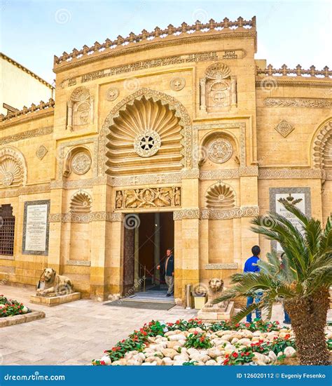 The Main Entrance To Coptic Museum in Cairo, Egypt Editorial ...