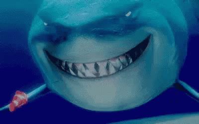 Finding Nemo Smile GIF - Finding Nemo Smile Shark - Discover & Share GIFs