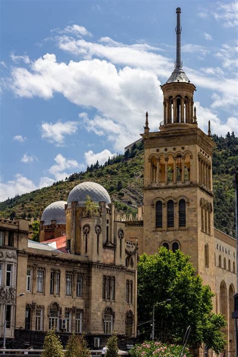 Building at Tbilisi State University Editorial Stock Image - Image of view, stone: 182392289