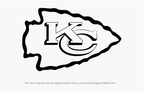 Download Kansas City Chiefs Transparent Png - Kansas City Chiefs Logo Black And White, Png ...