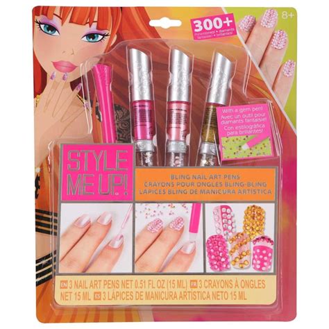 Style Me Up Bling Nail Art Kit | BIG W