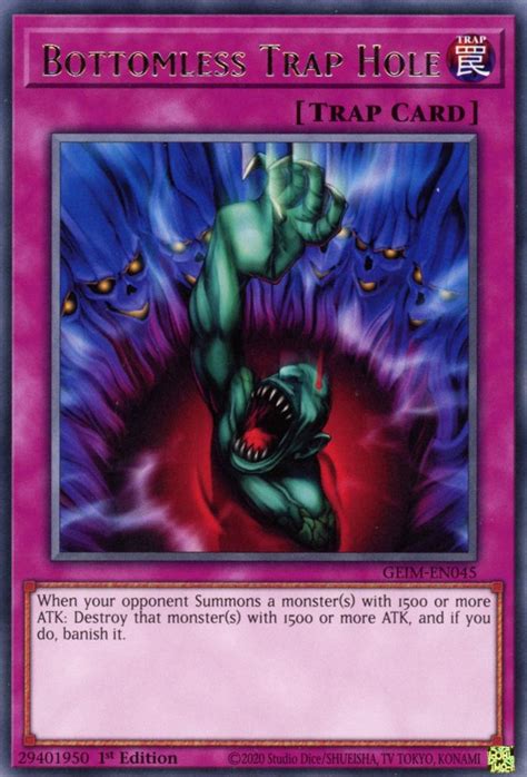 Bottomless Trap Hole - Genesis Impact - YuGiOh