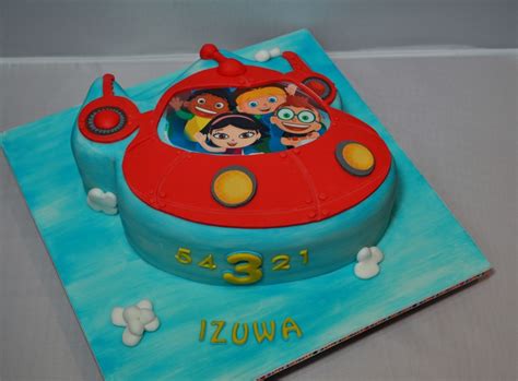 2-D Little Einsteins Rocket Cake - CakeCentral.com