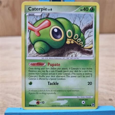 Caterpie 63/106 Diamond & Pearl Great Encounters Pokemon Card | eBay