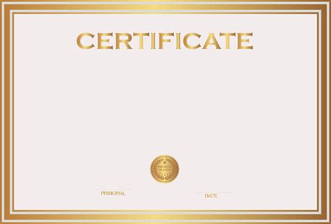 Certificate Template Free PNG Image | PNG All