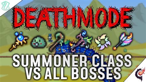 Terraria Calamity Mod - All Bosses as Summoner! (Deathmode Difficulty ...