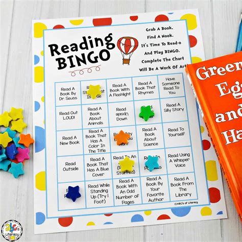 Celebrate Reading Month with this fun Reading Bingo!