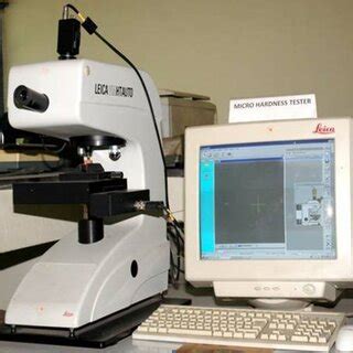 Vickers Microhardness Tester | Download Scientific Diagram