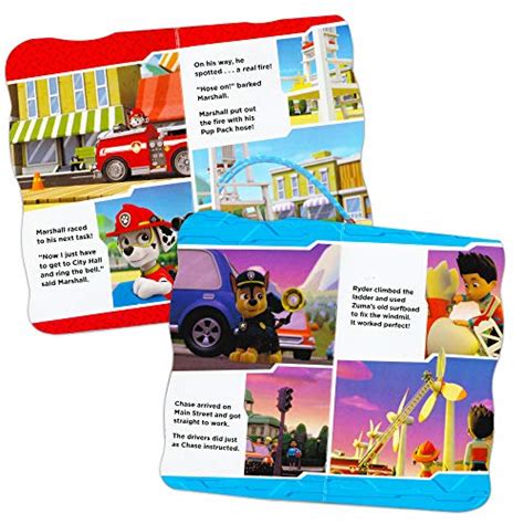 Nick Jr Paw Patrol Board Book Combo ~ 4 Shaped Board Books for Toddlers Kids | Pricepulse