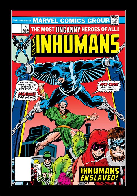 Inhumans (1975-1977) #5 Marvel Comics Covers, Marvel Comics Art, Marvel ...