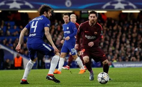 Chelsea 1 Barcelona 1 as Lionel Messi finally scores against the Blues ...