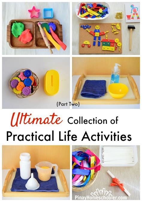 Ultimate Collection of Practical Life Activities (Part Two) | Practical life activities ...