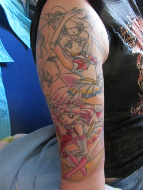 Sailor moon anime tattoo by shinchik on DeviantArt